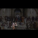 Michelangelo inserito a posteriori nell’affresco: la scuola di atene