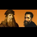 Michelangelo rinfaccia a Leonardo da Vinci il fallimento della fusione di un cavallo in bronzo