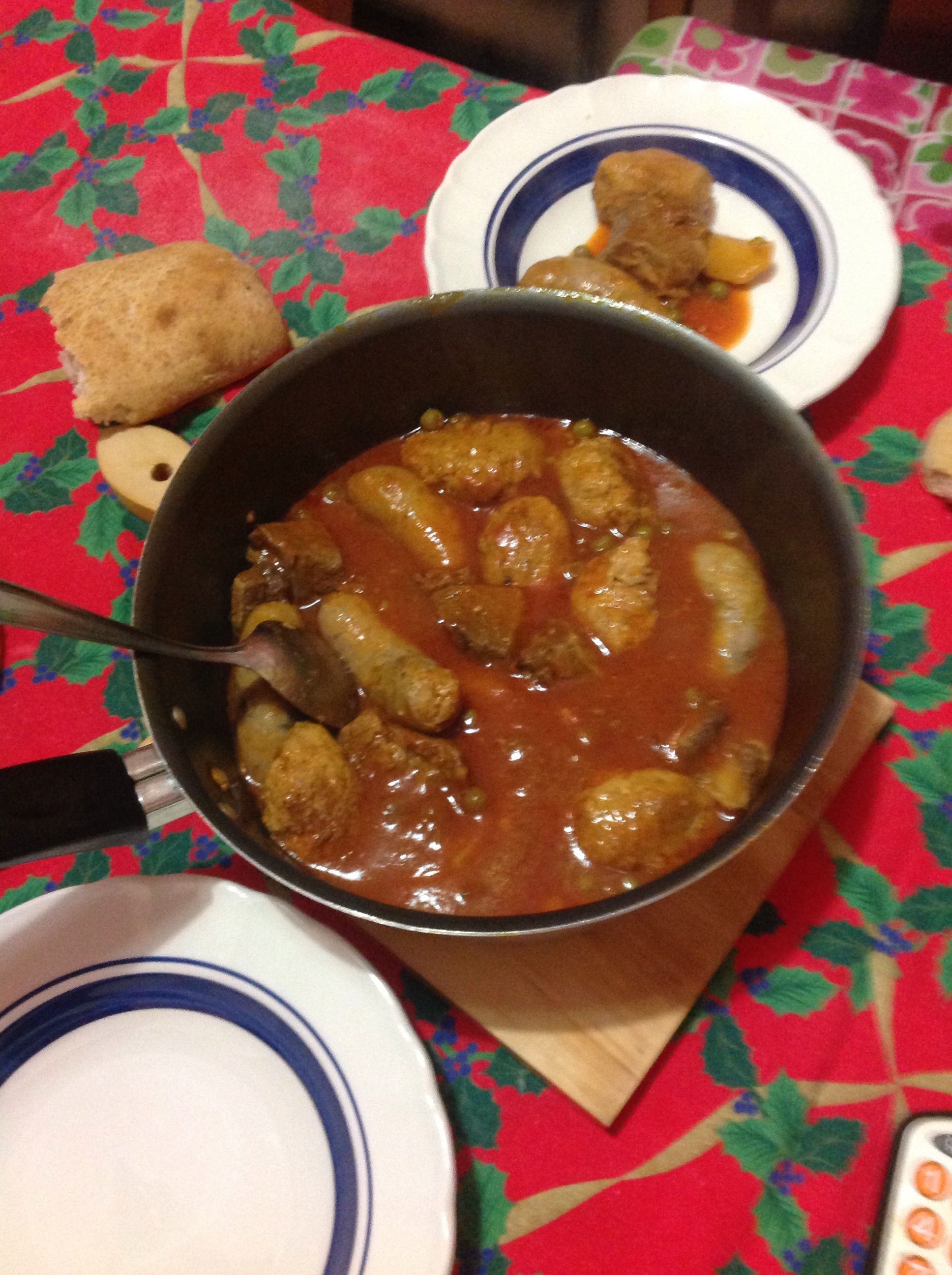 carne salsicce e polpette. Me li sogno la notte