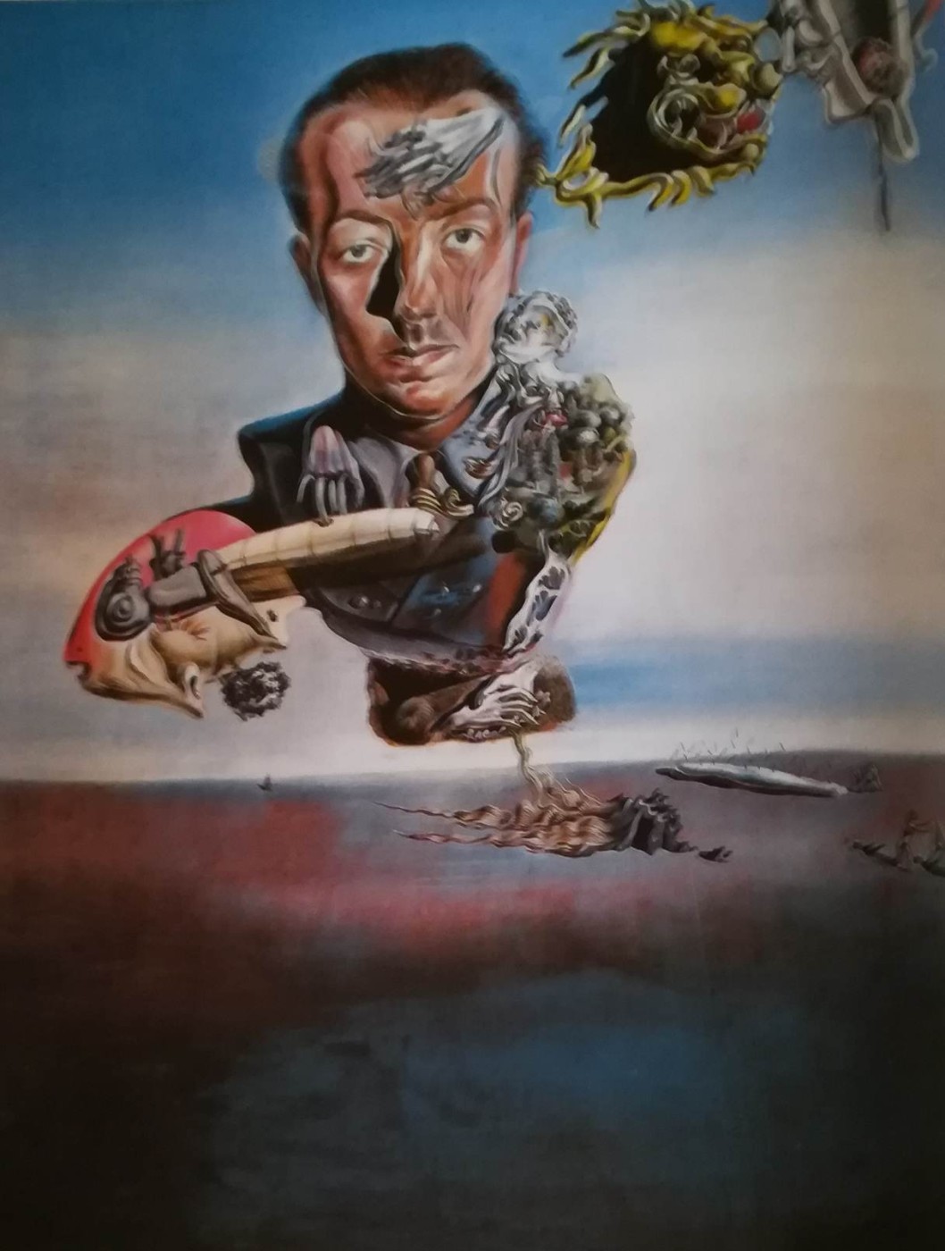 Portrait de Paul Eluard - Salvador Dalì, 1929