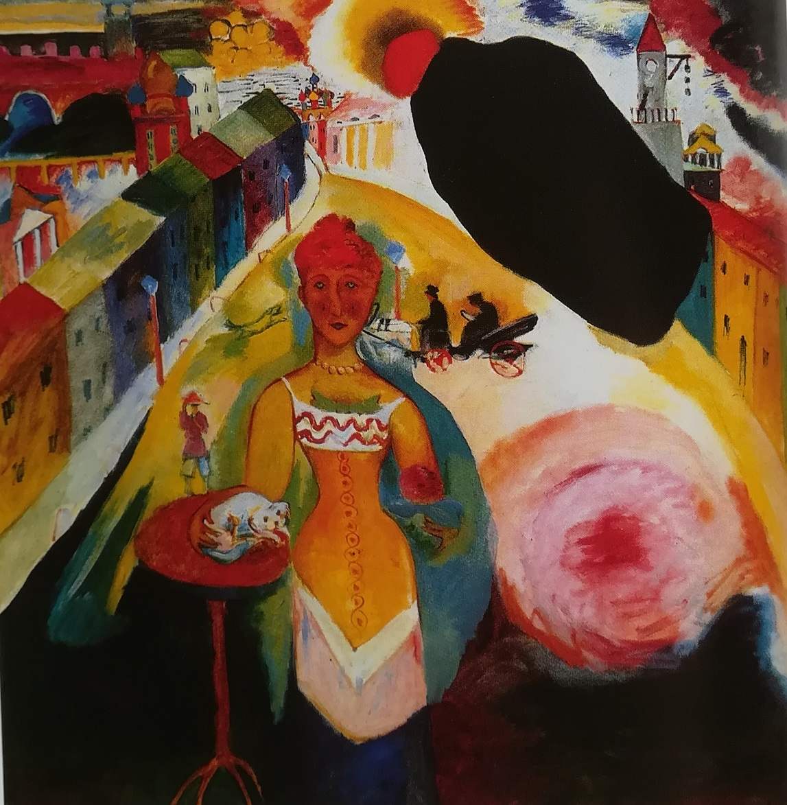 dama a Mosca - Vasilij Kandinskij, 1912