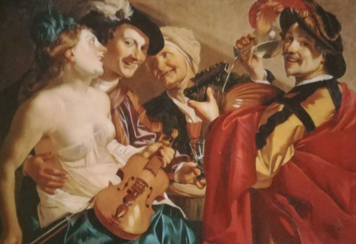 Dirk van Baburen - concerto per Il figliol prodigo, 1623 