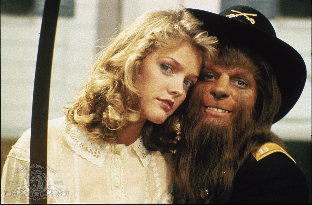 Lorie Griffin with Michael J. Fox