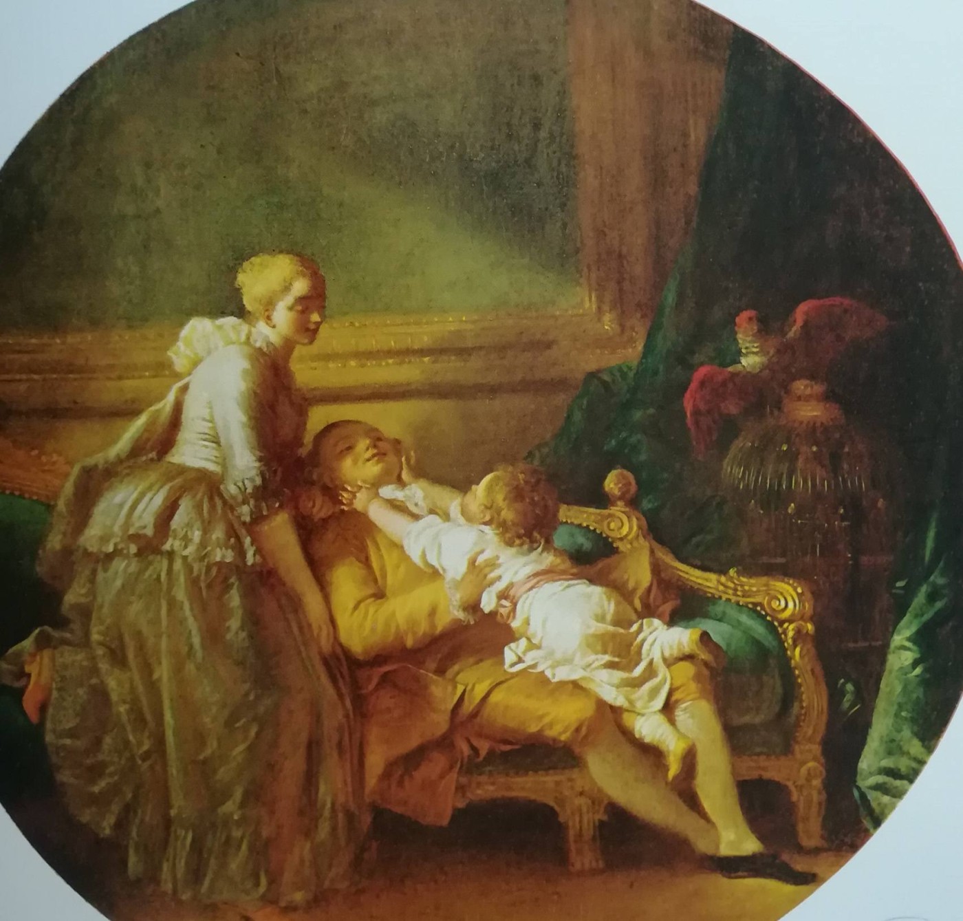 La famiglia felice - Jean-Honoré Fragonard