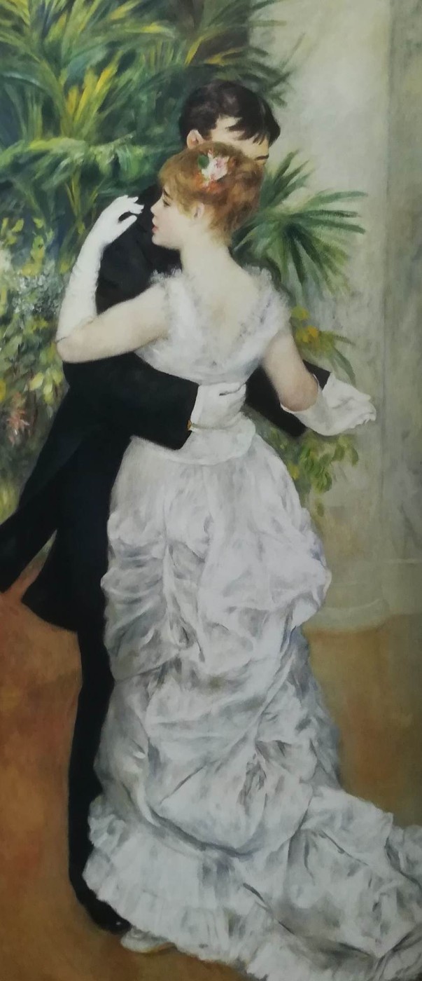 Ballo in città - Renoir, 1883