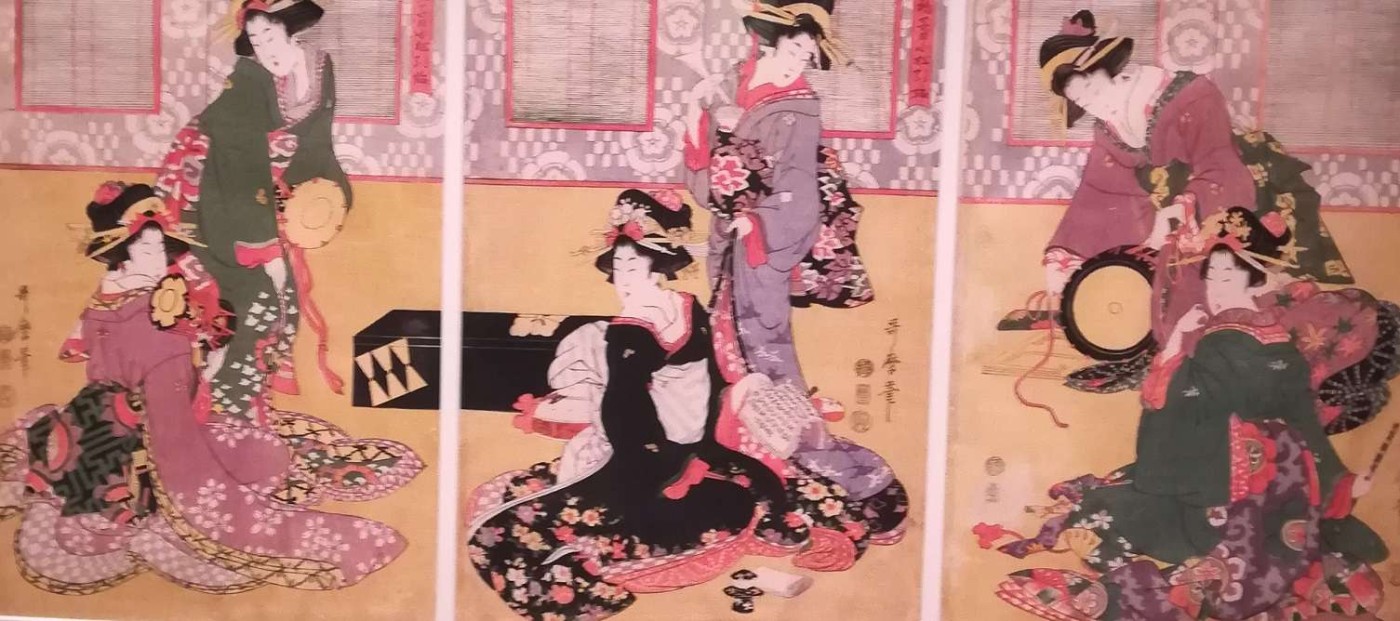 il concerto del primo giorno dell’anno - Kitagawa Utamaro II