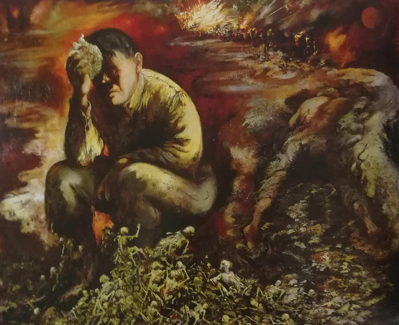 Caino, o Hitler all’inferno - George Grosz, 1944-45