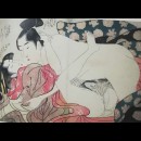 Xilografia di Chōkyōsai Eire. Foglio 4