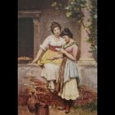 Eugenio De Blaas - lettera d’amore, collezione privata