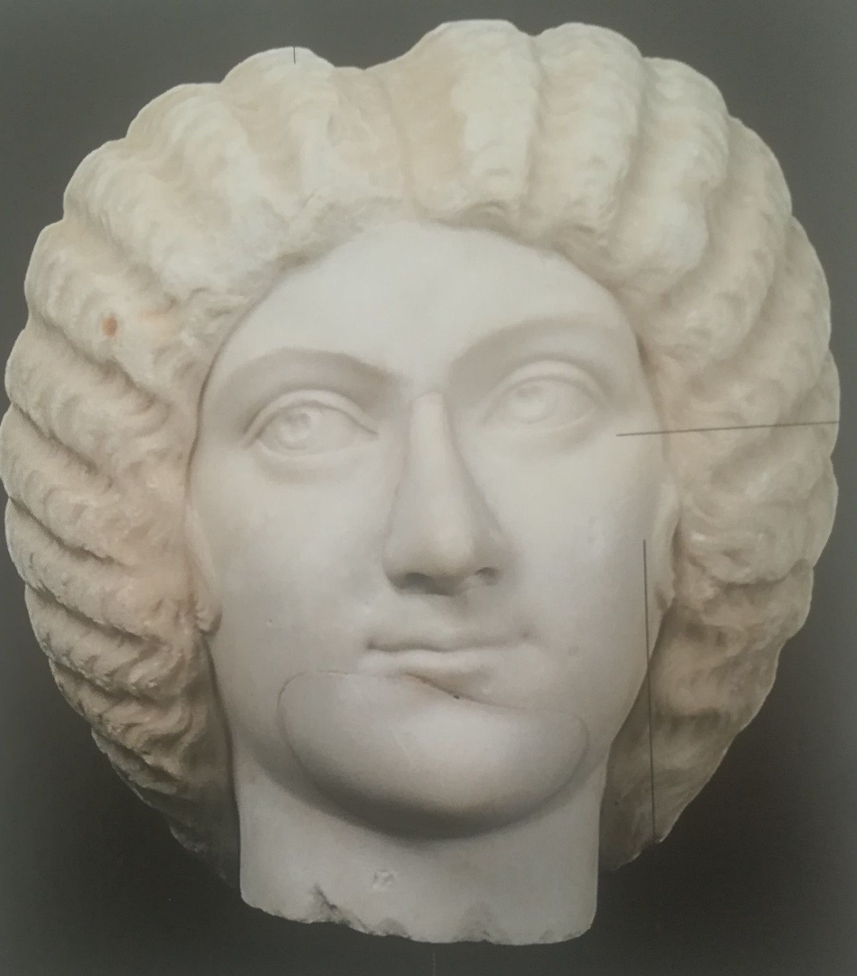 ritratto di Giulia Domna sorella di Giulia Mesa e madre di Caracalla, fine del II secolo