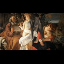 Riposo durante la fuga in Egitto di Caravaggio