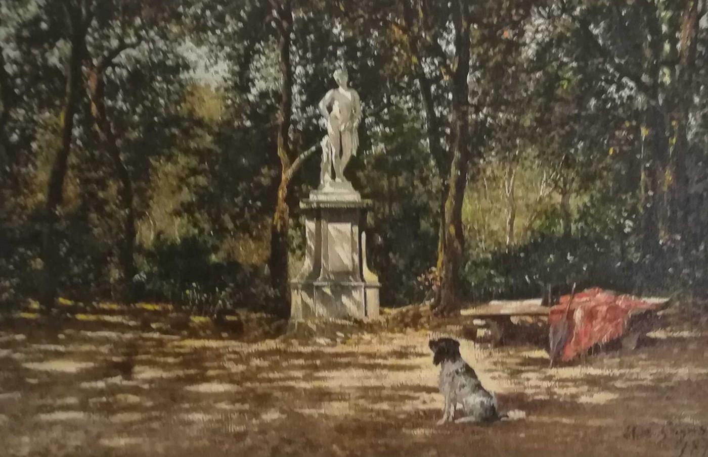 Marco De Gregorio - Nel bosco di Portici, 1875 