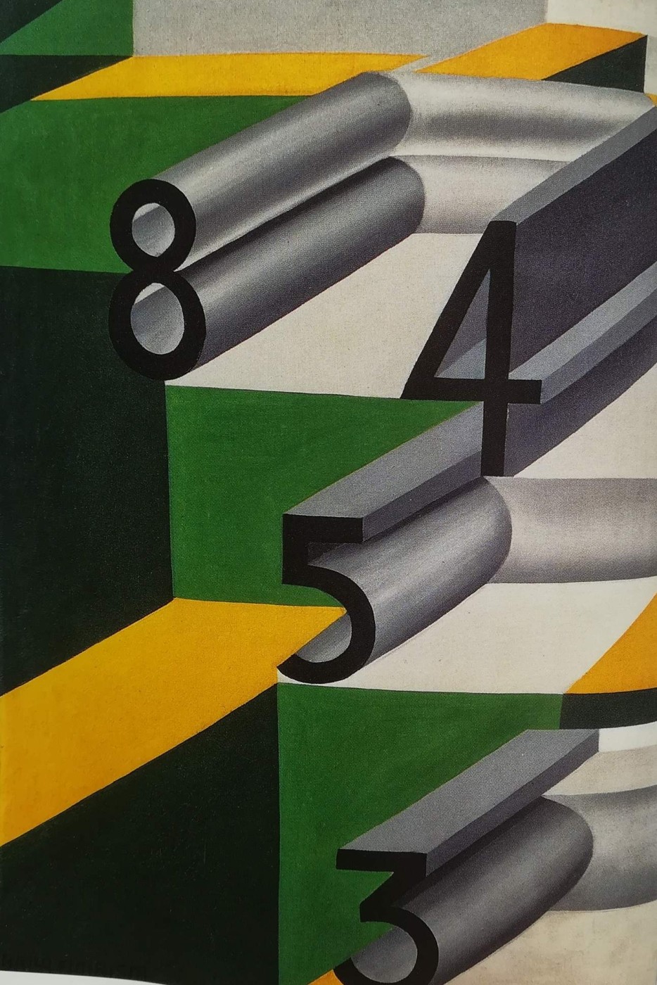 Numeri innamorati - Giacomo Balla, 1920