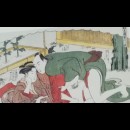 Xilografia di Katsukawa Shuncō. Foglio 9