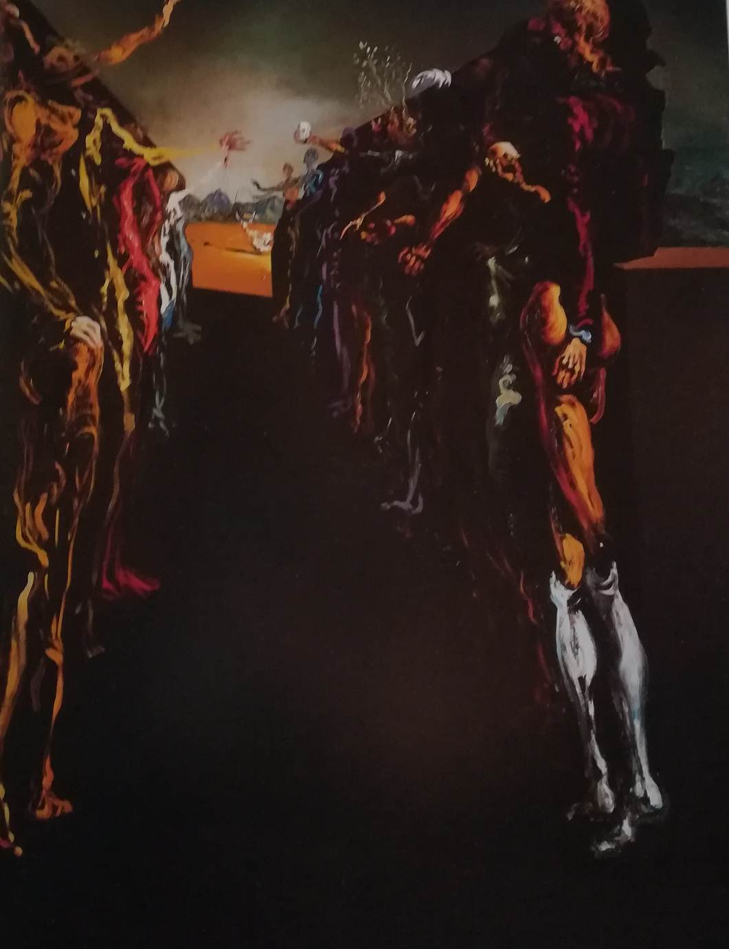 Le Corridor Thalia de Palladio - Salvador Dalì, 1937
