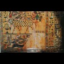 Scena funeraria con Hathor che esce dalla montagna tebana, dal sarcofago di Nespaurshefi, XXI dinastia