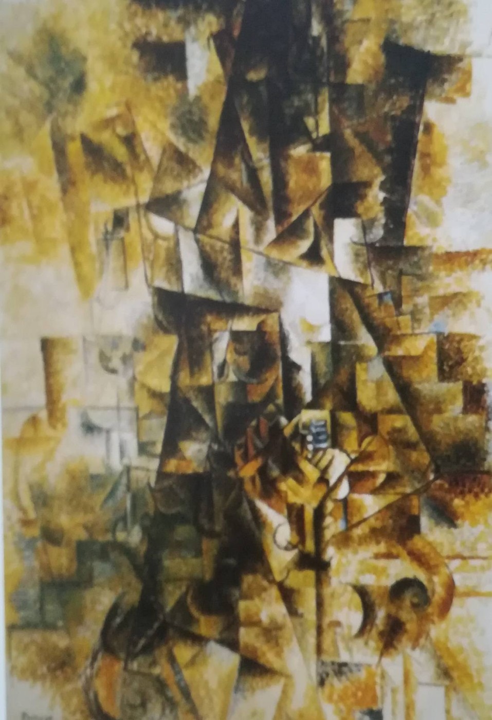 Suonatore di fisarmonica - Pablo Picasso, 1911