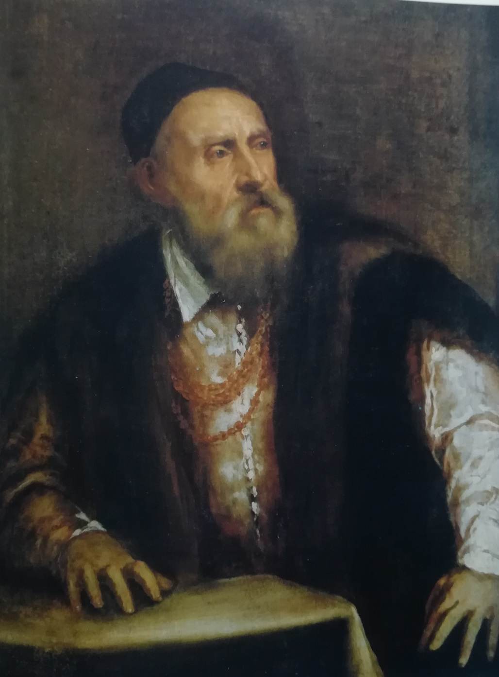 Tiziano in un suo autoritratto