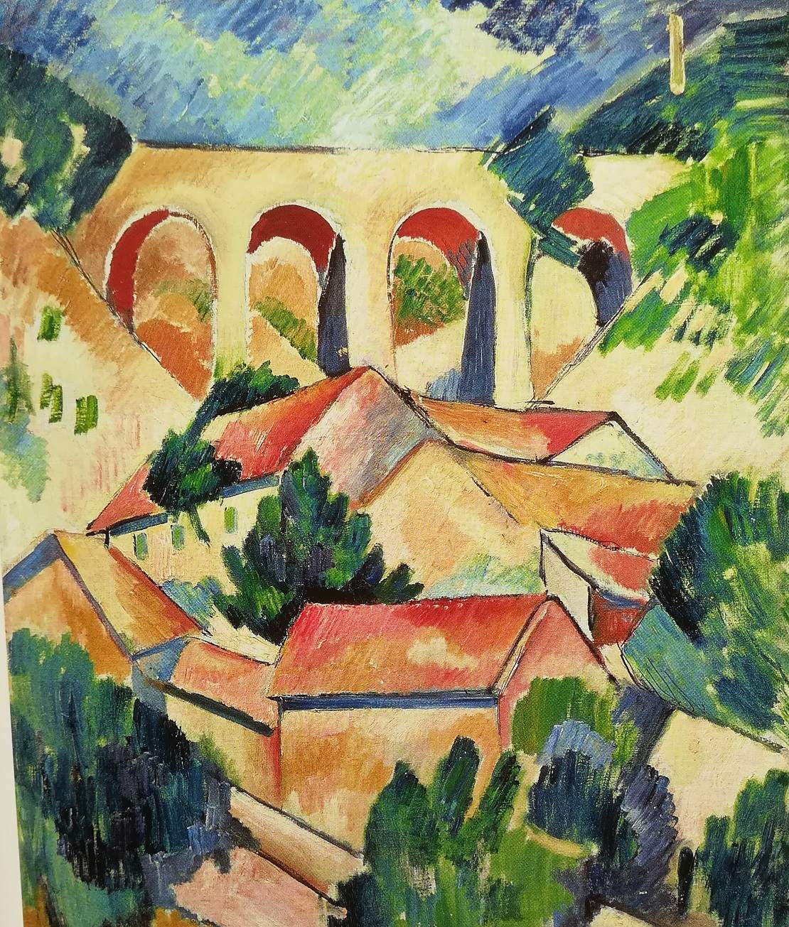 viadotto a l’Estaque - Georges Braque, 1908