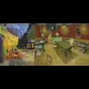 "Terrazza del caffè la sera" e "Il caffè di notte" di Vincent van Gogh, uniamo i due quadri