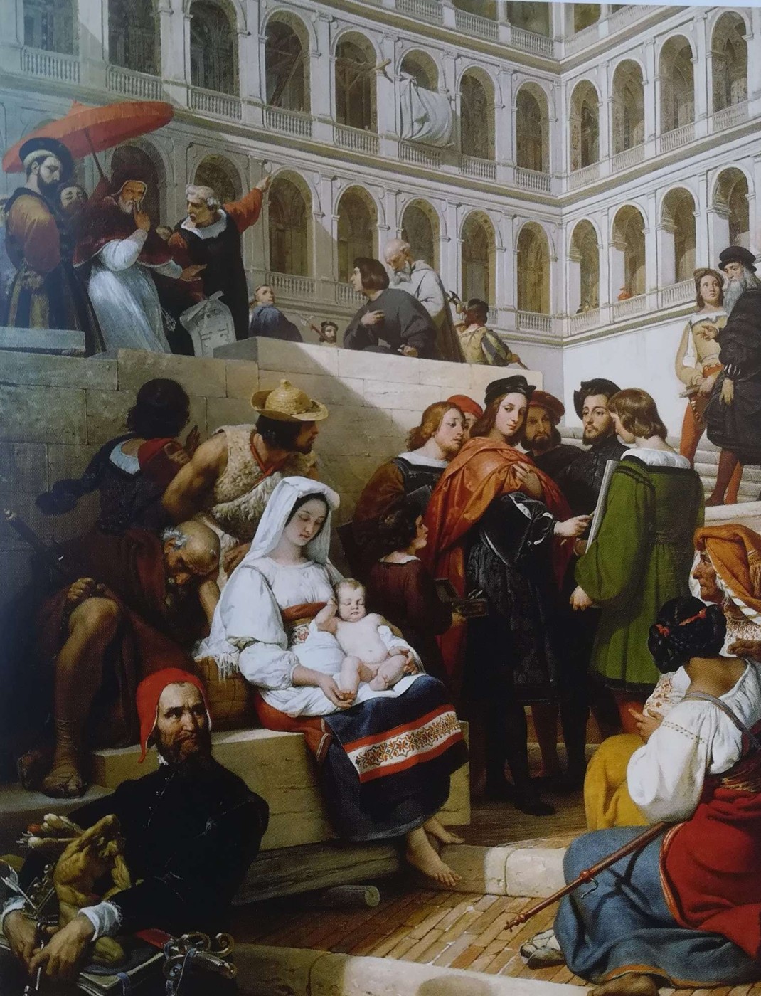 Raffaello al Vaticano - Horace Vernet, 1833
