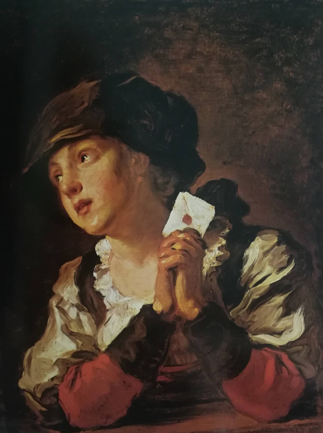 la lettera - Jean-Honoré Fragonard