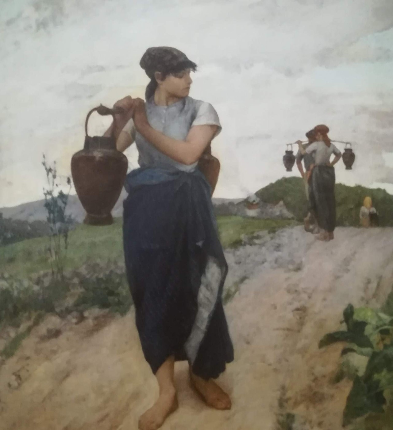 Ritorno dalla fonte - Egisto Ferroni, 1887