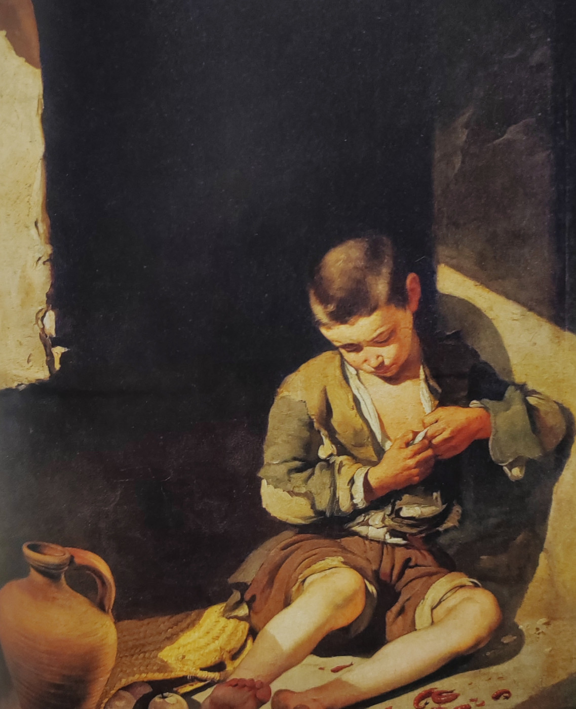 Un bambino solo, la povertà e la storia: il potente messaggio del quadro di Murillo