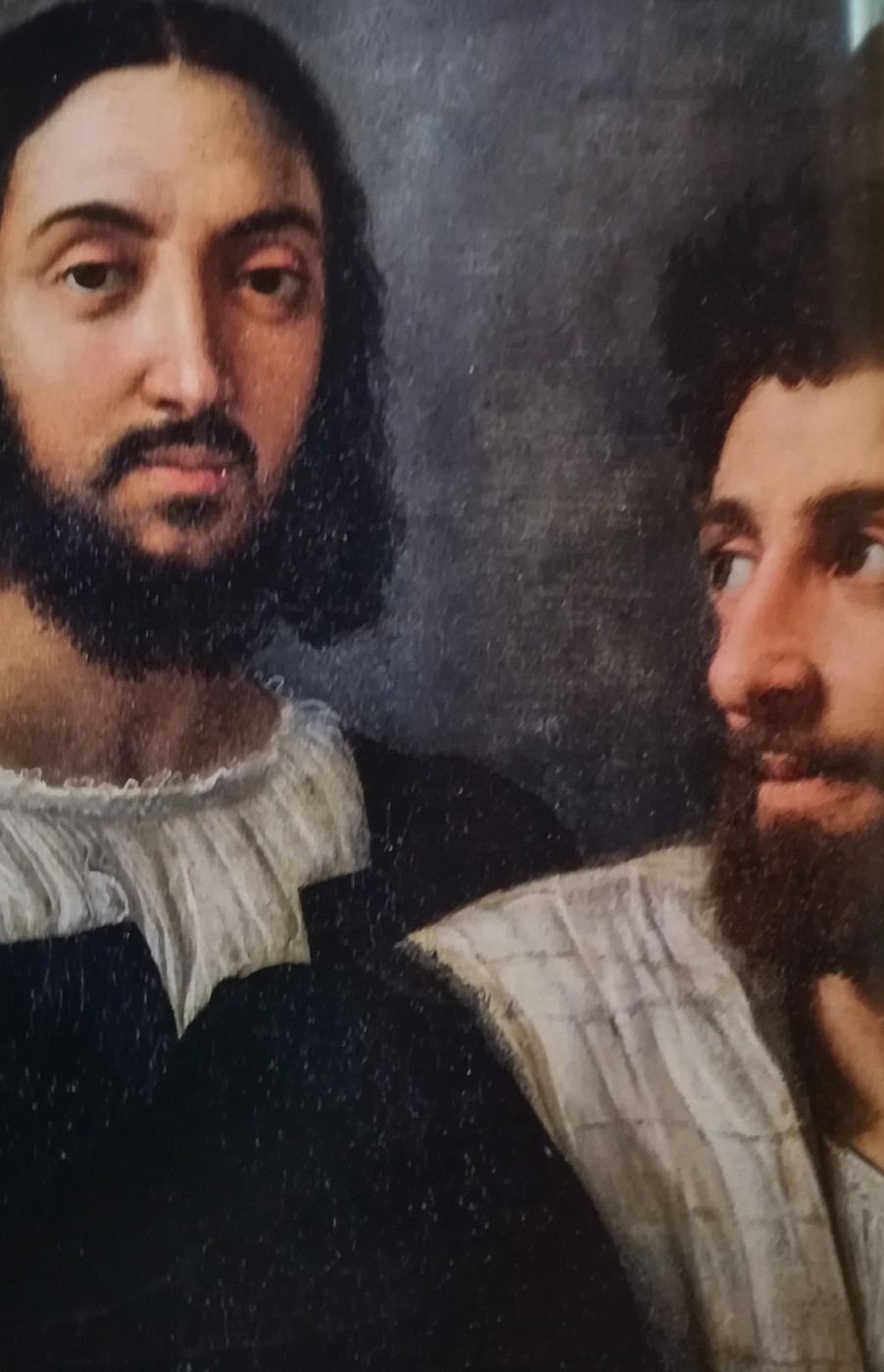 autoritratto con un amico [particolare] - Raffaello