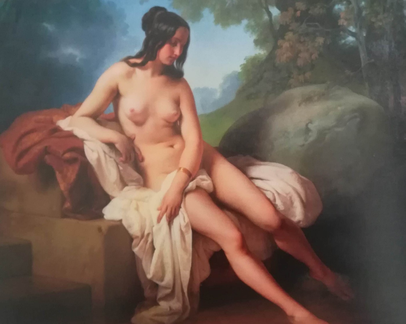 Bagnante - Francesco Hayez, 1844 circa