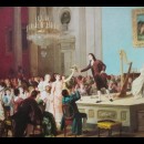 Il primo trionfo di Paganini - Annibale Gatti, 1895 circa