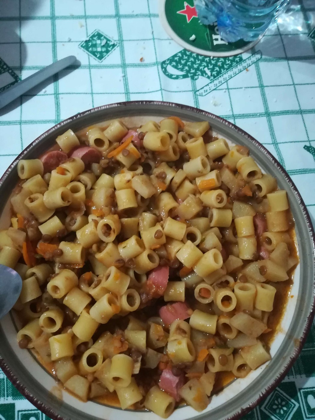 I wustel a pezzetti li metto anche nella pasta e lenticchie