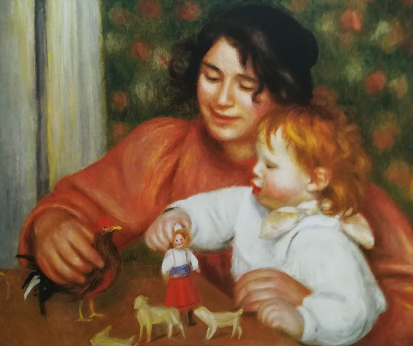 Bambino che gioca (Gabrielle e Jean)