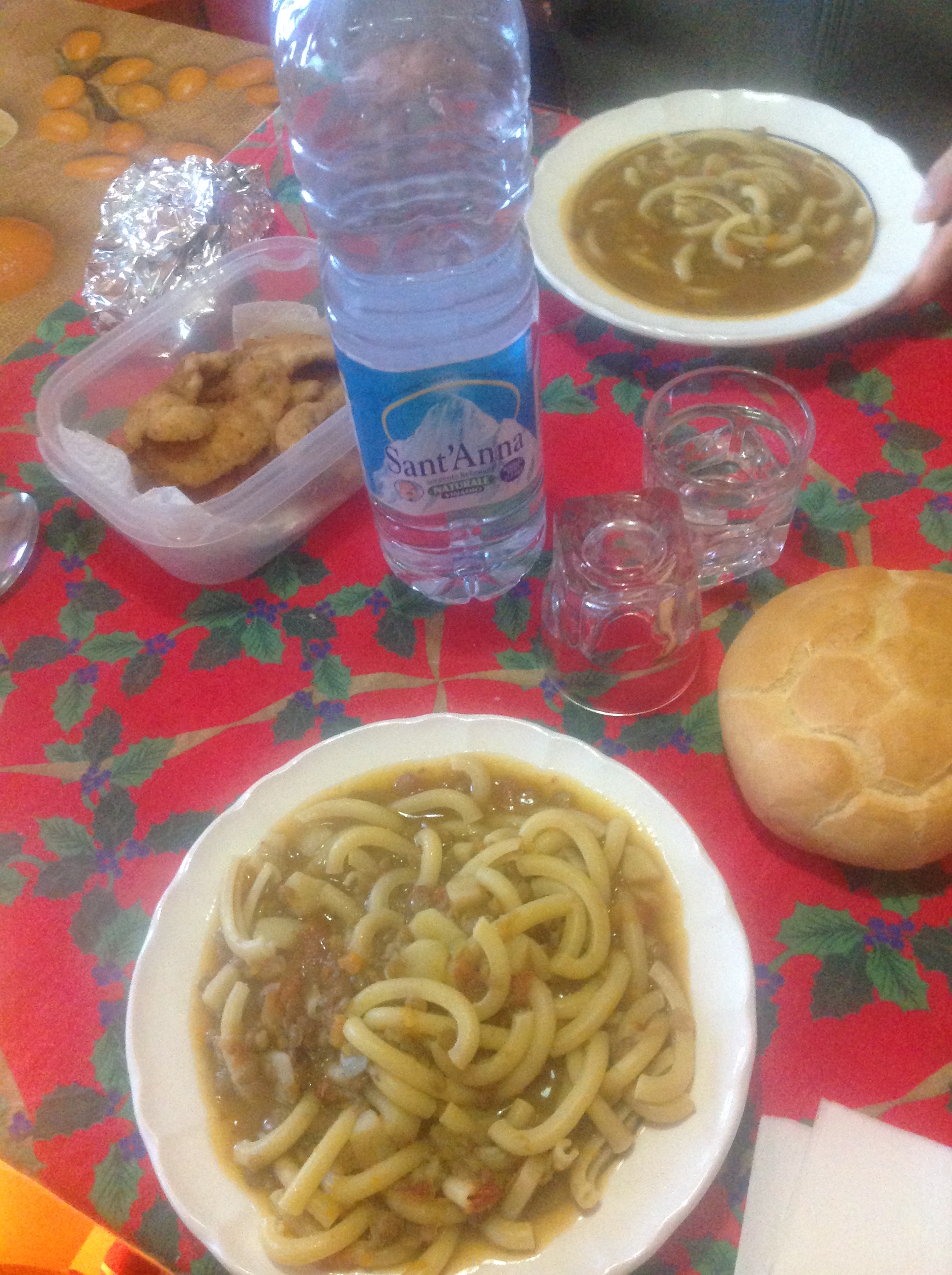 pasta con lenticchie e cotolette. Quanto mi mancano questi piatti