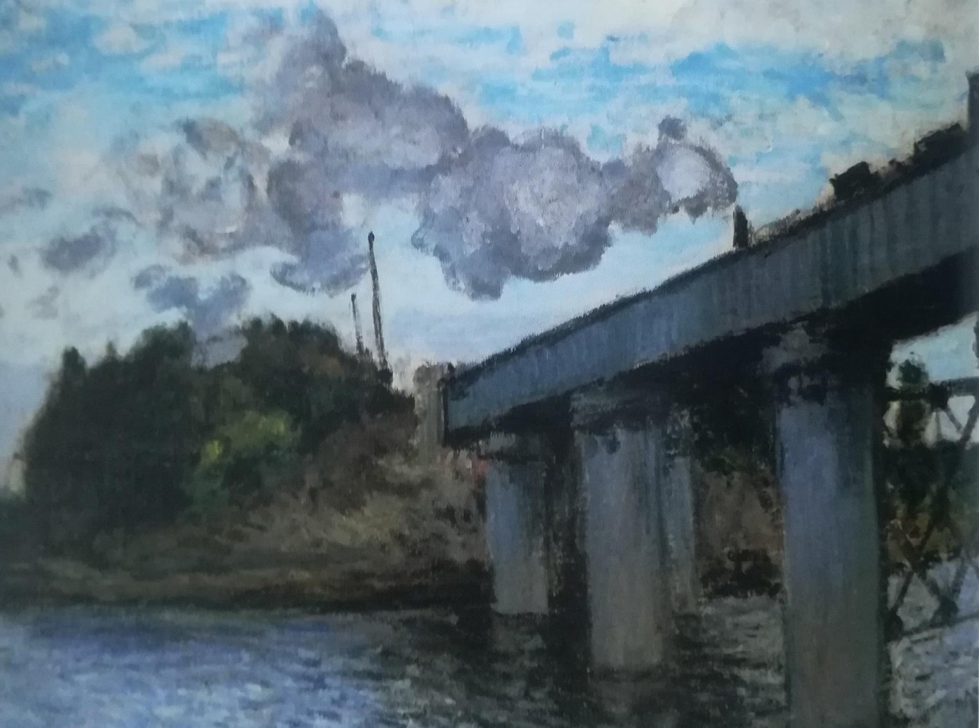 il ponte di Argenteuil - Claude Monet, 1874