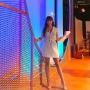 Vittoria Castagnotto negli studi televisivi pronta per la registrazione della puntata