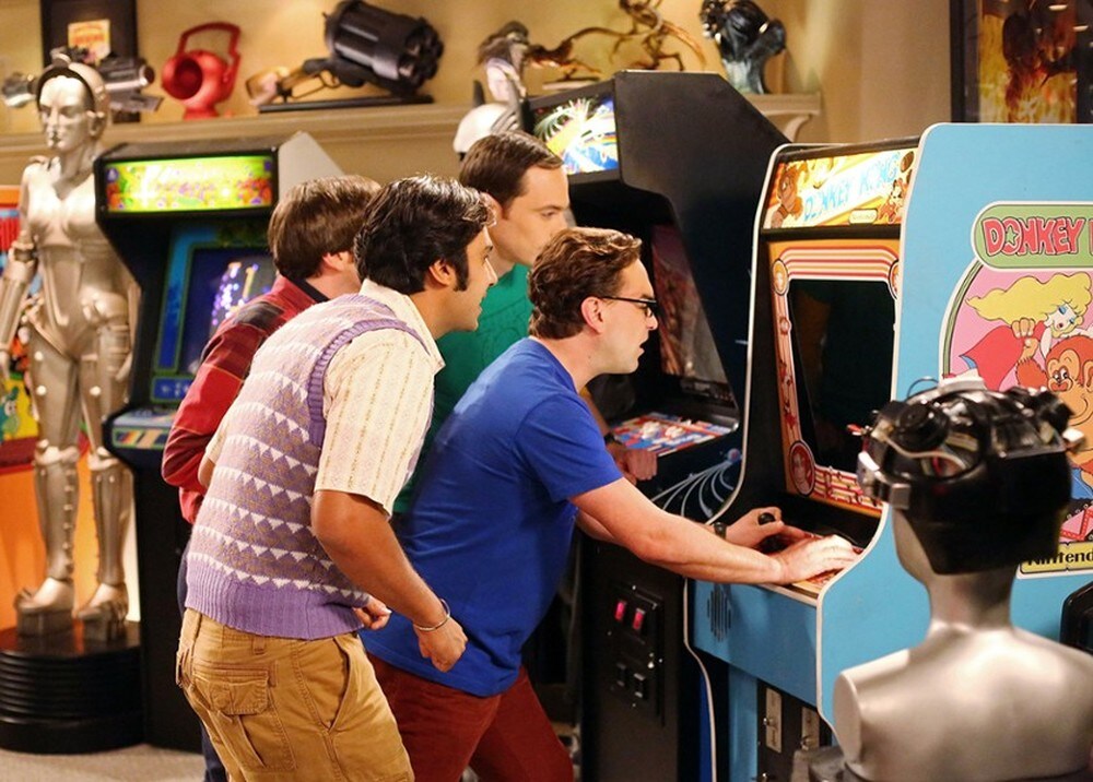 i ragazzi nella sala giochi del dottor Oliver Lorvis