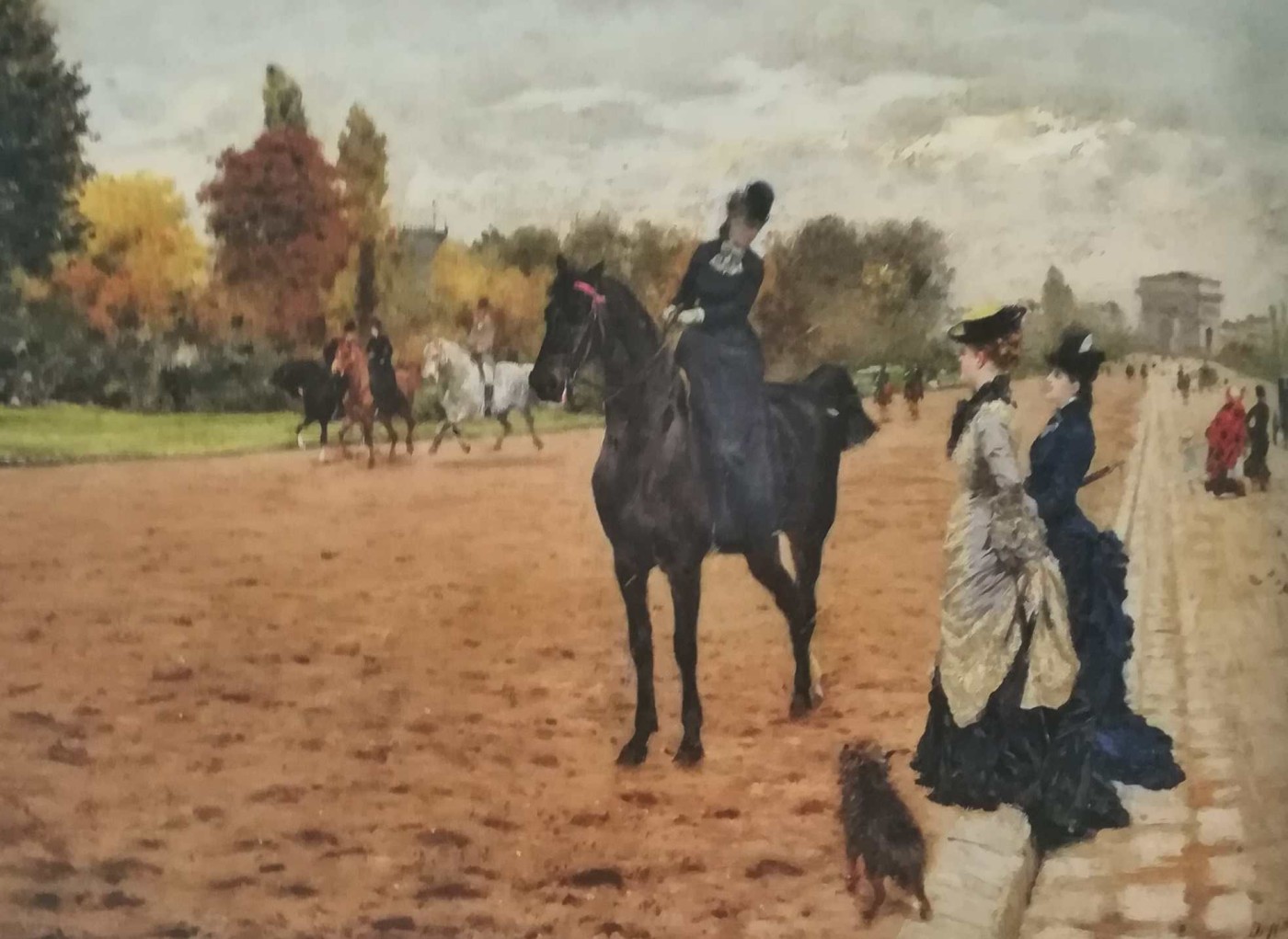 The Amazon in the Bois de Boulogne, circa 1875