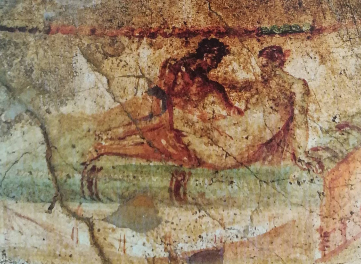 affresco Pompeiano mostra come i romani conoscessero innumerevoli posizioni dell’amore, 2/2