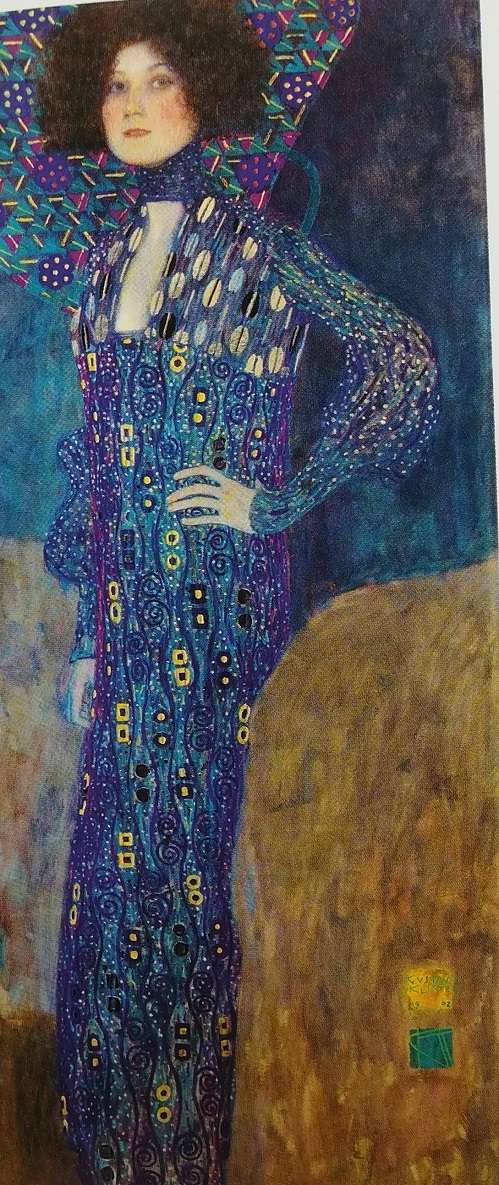 ritratto di Emilie Floege (amante di) Gustav Klimt