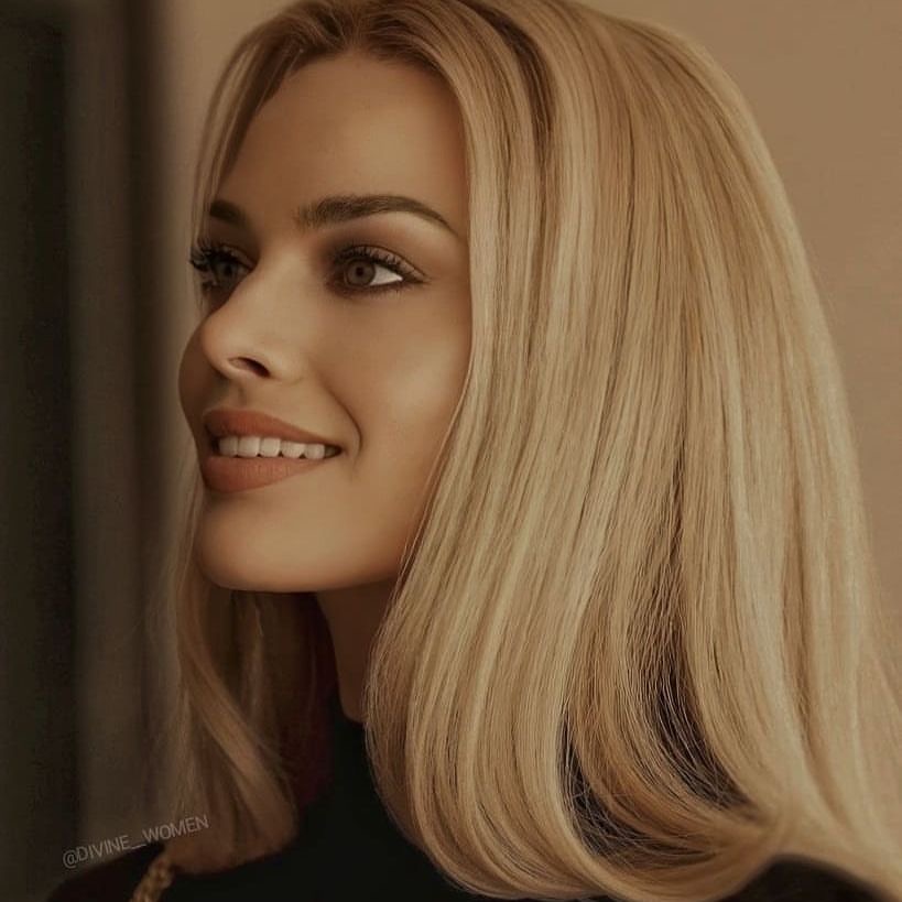 L’attrice Margot Robbie brilla