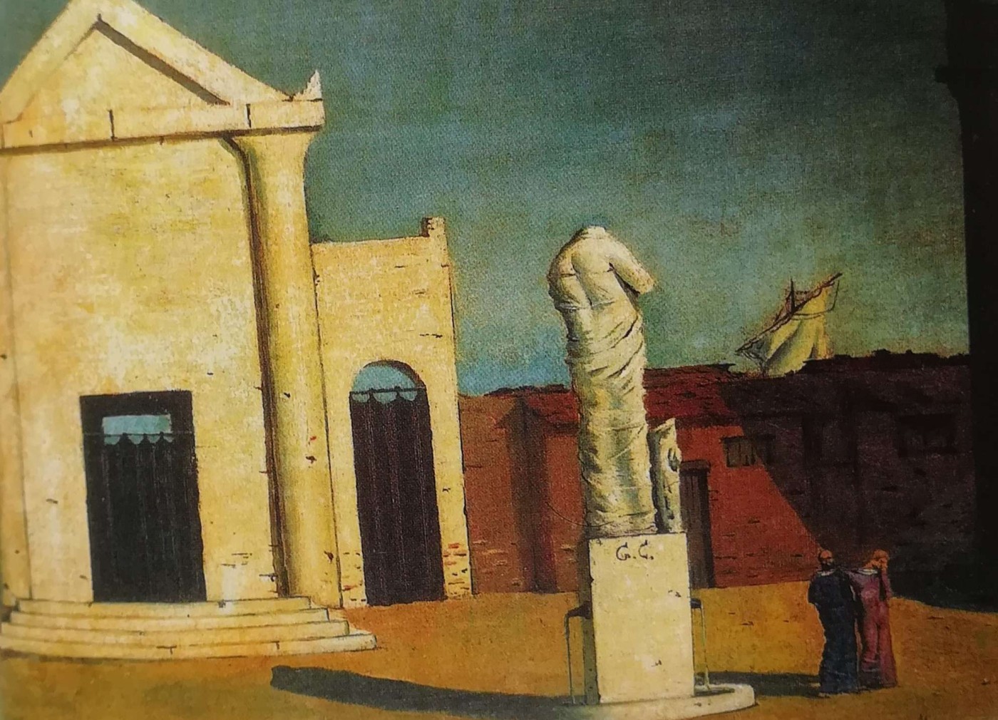 enigma di un pomeriggio d’autunno - Giorgio de Chirico, 1910